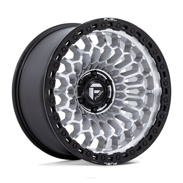 Felga aluminiowa FC870 SINISTER Machined W/ Matte Black Lip FUEL