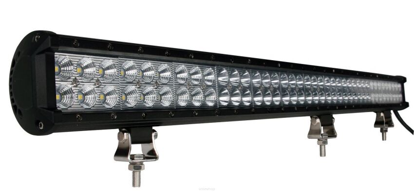 Light bar - double row - bottom bracket, 216W 33