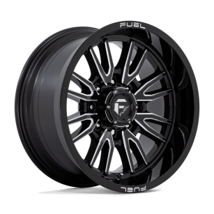 Felga aluminiowa D761 CLASH Gloss Black Milled FUEL