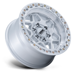 Felga aluminiowa KM553 TORX Gloss Silver W/ Machined Face KMC - 3