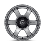 Felga aluminiowa D767 RUSH Matte Gun Metal FUEL - 3