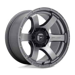 Felga aluminiowa D767 RUSH Matte Gun Metal FUEL