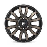 Felga aluminiowa D674 Blitz Matte Black Double Dark Tint Fuel - 3