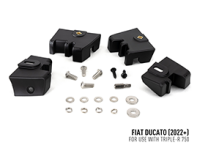 Zestaw dwóch lamp LAZER TRIPLE-R 750 Wide z systemem montażu w fabrycznym grillu - Fiat Ducato (2022 -) - 12