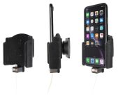 Uchwyt do Apple iPhone Xr z możliwością wpięcia kabla lightning USB - 2