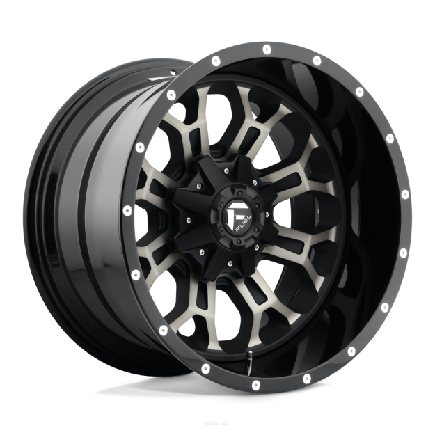 Felga aluminiowa D561 CRUSH Gloss Machined Double Dark Tint FUEL