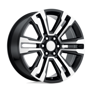 Felga aluminiowa PR182 Gloss Black Machined PERFORMANCE REPLICAS