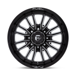 Felga aluminiowa D761 CLASH Gloss Black Milled FUEL - 2