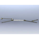 Zestaw Wahaczy Long Arm z kołyską Pocket Style Clayton Lift 4-8