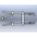 Zestaw Wahaczy Long Arm z kołyską Pocket Style Clayton Lift 4-8