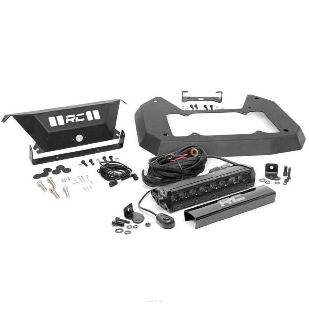 Relokacja mocowania tablicy rejestracyjnej z lampą LED Black Series Rough Country