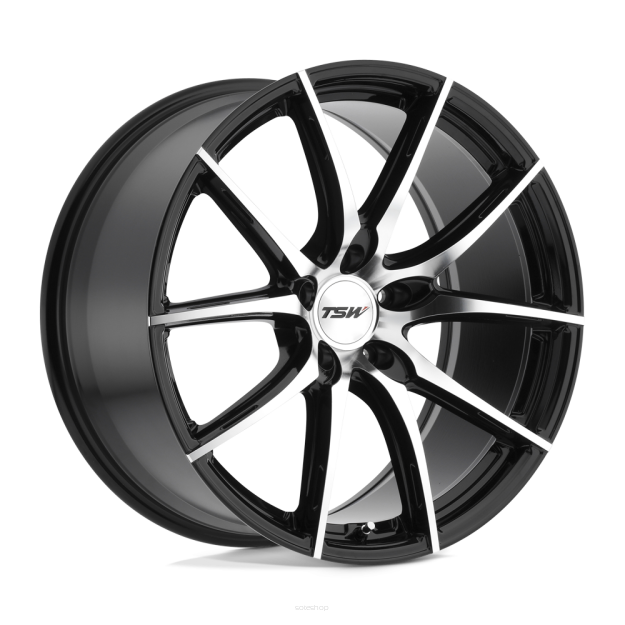 Felga aluminiowa SPRINT Gloss Black W/ Mirror Cut Face TSW