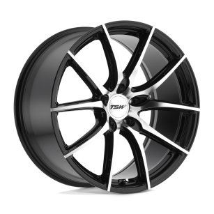 Felga aluminiowa SPRINT Gloss Black W/ Mirror Cut Face TSW