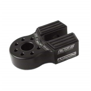 Flatlink zaczep/szekla liny wyciągarki czarny Factor 55