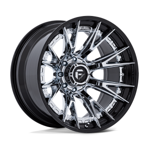 Felga aluminiowa FC402 CATALYST Chrome W/ Gloss Black Lip FUEL