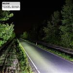 Lampa Led Driving light - side bracket - round black, CREE 50W - 2