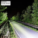 Lampa Led Driving light - side bracket - round black, CREE 50W - 3