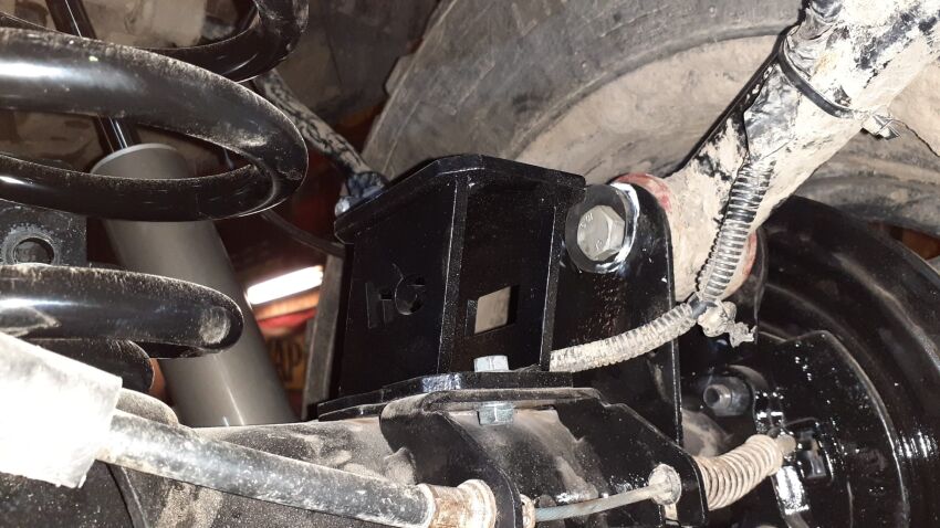 Dystanse odbojów zawieszenia tył PRESTIGE 50mm lift 2-2.5 cala Jeep Wrangler JL 2018-