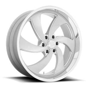 Felga aluminiowa U134 DESPERADO Silver Brushed Face Milled Diamond Cut Lip US MAGS