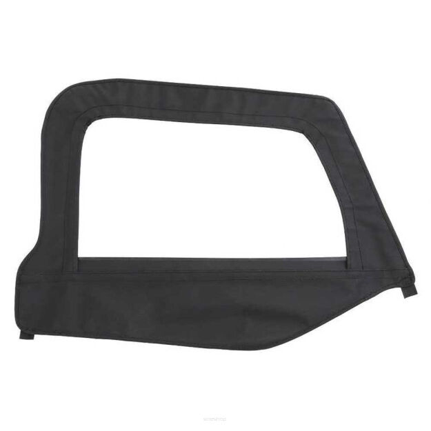 Ramka drzwi połówkowych z osłoną i szybą Black Denim strona pasażera Smittybilt