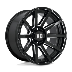 Felga aluminiowa XD847 OUTBREAK Gloss Black Milled XD SERIES