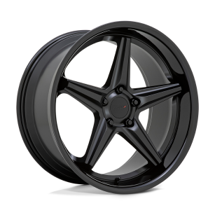 Felga aluminiowa LAUNCH Matte Black W/ Gloss Black Lip TSW
