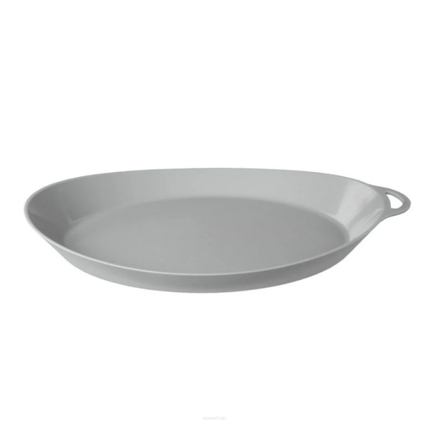 Talerz turystyczny Ellipse Plate szary Lifeventure