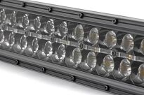Listwa LED CREE 127cm Podwójny Rząd Czarny Panel Biały DRL Rough Country - 3