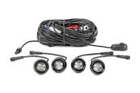 Komplet lamp LED ROCK z zestawem montażowym Rough Country - 4