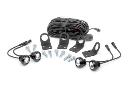 Komplet lamp LED ROCK z zestawem montażowym Rough Country