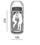 Namiot dachowy Autohome Air Top black storm small - 21