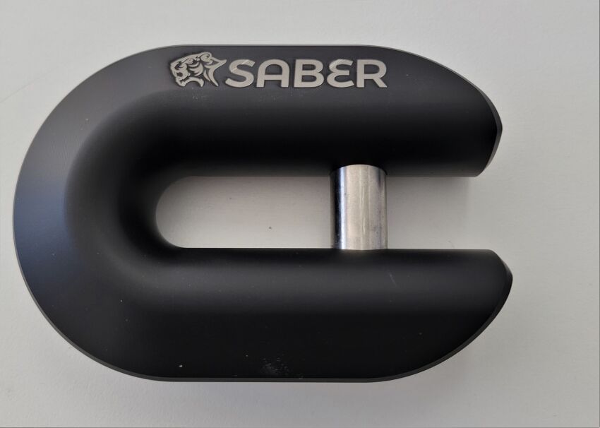 Saber 7075 Alloy Winch Shackle - Cerakote Black