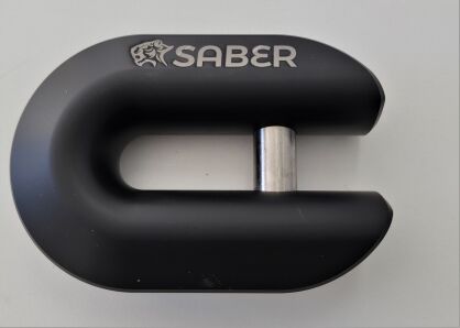 Saber 7075 Alloy Winch Shackle - Cerakote Black
