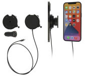 Magnetyczny uchwyt indukcyjny do smartfonów wyposażonych w etui/technologię MagSafe/Qi - 2