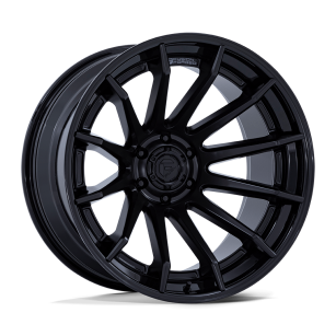 Felga aluminiowa FC403 BURN Matte Black W/ Gloss Black Lip FUEL