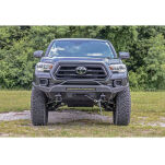 Zderzak stalowy zwiększony prześwit przód Rough Country Hybrid - 8