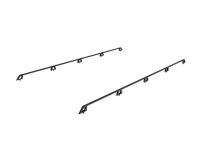 Relingi bagażników dachowych Expedition Rail Kit - Sides - for 2368mm (L) Rack - by Front Runner - 2