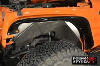 Osłony wewnętrzne błotników przednich POISON SPYDER - Jeep Wrangler JK - 2