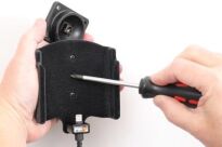 Uchwyt do Apple iPhone 11 Pro MAX z wbudowanym kablem USB oraz ładowarką samochodową - 6