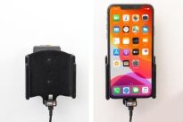 Uchwyt do Apple iPhone 11 Pro MAX z wbudowanym kablem USB oraz ładowarką samochodową - 9