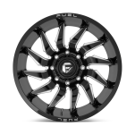 Felga aluminiowa D744 SABER Gloss Black Milled FUEL - 2