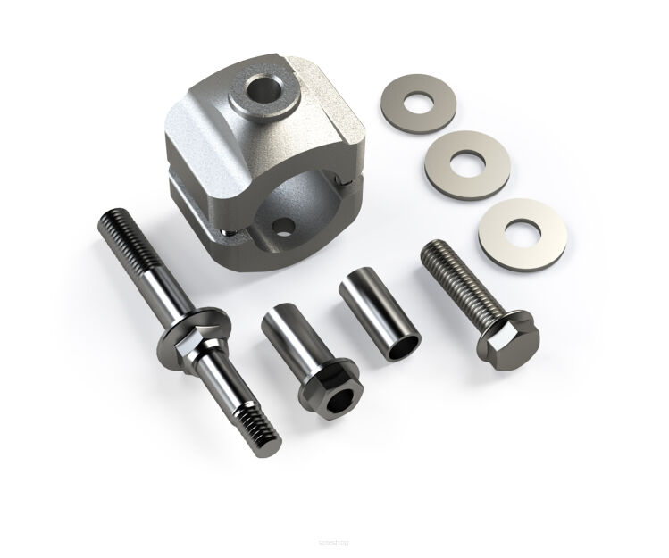 Zestaw do Relokacji Mocowania Amortyzatora Skrętu Lift 0-6