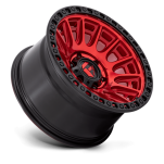 Felga aluminiowa D834 Cycle Candy RED W/ Black Ring Fuel - 2