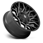 Felga aluminiowa D769 Twitch Glossy Black Milled Fuel - 2
