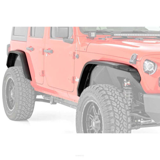 Poszerzenia błotników przód i tył Rough Country LED Flat