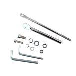 Lampa Led Driving light - side bracket - round chrome, CREE 70W - 9