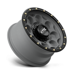 Felga aluminiowa KM541 DIRTY HARRY Satin Gray W/ Black Lip KMC - 2