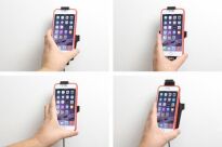 Uchwyt do Apple iPhone 6 Plus w futerale z wbudowaną ładowarką samochodową do instalacji na stałe - 4