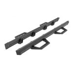 Progi, stopnie boczne regulowane aluminiowe Rough Country SRL2 Double Cab - 5