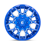 Felga aluminiowa D770 TWITCH Anodized Blue Milled FUEL - 2